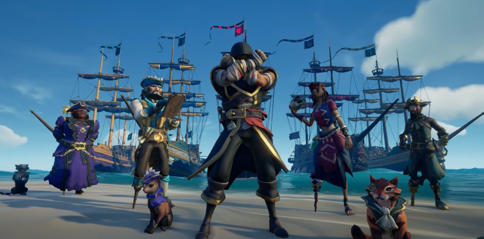 Miembros Sea of Thieves Colombia