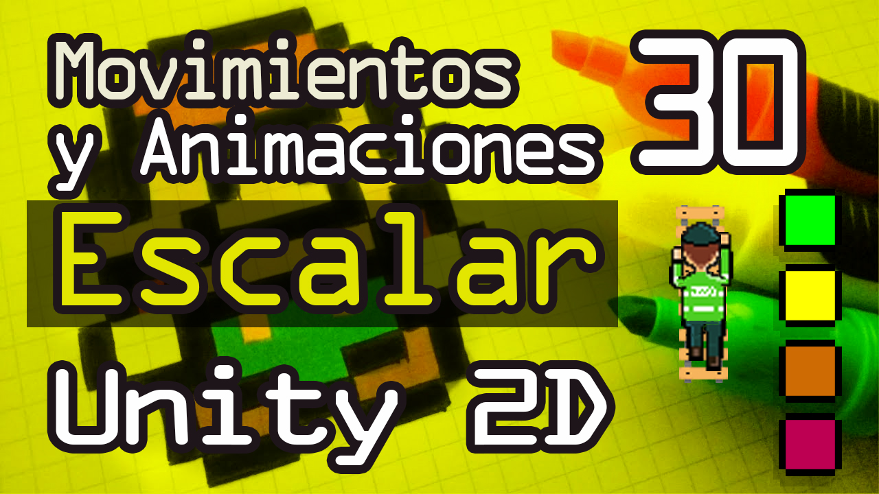 Escalar Movimiento y Animación Scripting Unity 2D