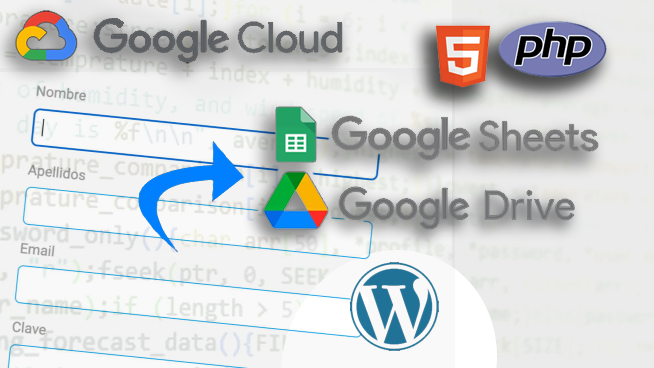 Como almacenar datos en Google Sheets y Google Drive desde un formulario html