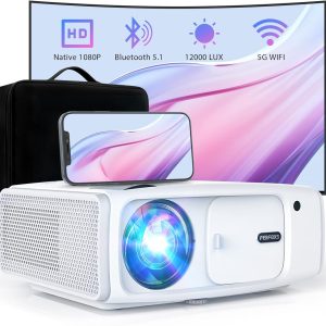 Proyector de video con WiFi y Bluetooth